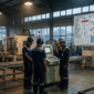 Ilustrasi PMI Manufaktur Indonesia (Foto AI)