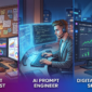 Ilustrasi 3 Profesi Digital Baru yang Paling Diburu Industri Kreatif Tahun Ini(Foto AI)