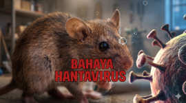 Ilustrasi Waspada Hantavirus. (Foto AI)