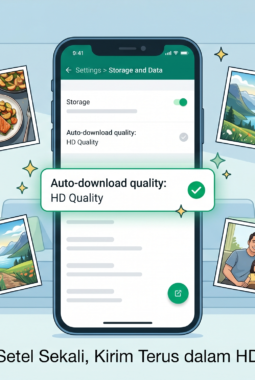 Kabar Gembira! WhatsApp Siapkan Fitur Kirim Foto Kualitas HD Secara Otomatis