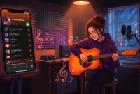 Ilustrasi Gairah Baru Musik Indie Lokal: Bagaimana Platform Streaming Mengubah Cara Kita Menikmati Karya (Foto AI)
