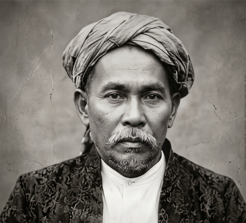 Foto Syekh Ibrahim Harun (Restorasi argumenrakyat.com)