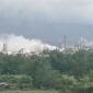 Dok. Kepulan Asap Pabrik PT Merak Chemicals Indonesia