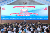 Presiden Prabowo Resmikan 1.061 Koperasi Merah Putih. Source:Youtube/Sekretariat Presiden