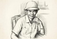 Lukisan/Gambar Tan Malaka (Argumen Rakyat)