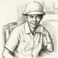 Lukisan/Gambar Tan Malaka (Argumen Rakyat)