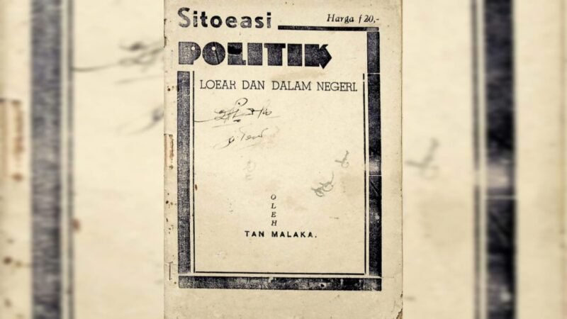 Dok. Cover Risalah Tan Malaka yang Berjudul 
