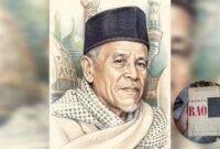 Dok. Lukisan Buya Hamka dan Buku dari Mangaradja Onggang Parlindungan
