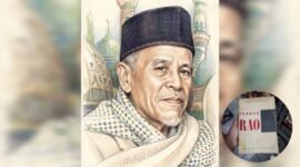 Dok. Lukisan Buya Hamka dan Buku dari Mangaradja Onggang Parlindungan