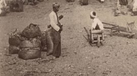 Foto: Suasana Pasar Payakumbuh, estimasi tahun 1890 - 1900 (KITLV)