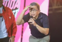 Foto: Rocky Gerung dalam Gelaran Merah Muda Fest, (1/11/2025). (Dok. Istimewa)