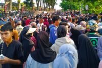 Foto: Festival Kuliner, di kawasan Tugu Pahlawan Tak Dikenal, Kota Bukittinggi, Sumatra Barat, pada Minggu (21/6/2026).