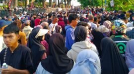 Foto: Festival Kuliner, di kawasan Tugu Pahlawan Tak Dikenal, Kota Bukittinggi, Sumatra Barat, pada Minggu (21/6/2026).