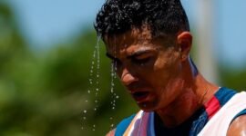 Foto: Cristiano Ronaldo, dalam sesi latihan, di momen gelaran World Cup 2026 (Dok. Instagram @cristiano)