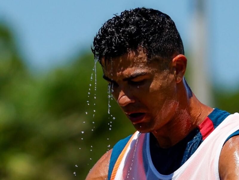 Foto: Cristiano Ronaldo, dalam sesi latihan, di momen gelaran World Cup 2026 (Dok. Instagram @cristiano)