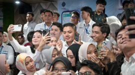 Foto: Seskab, Teddy Indra Wijaya, dalam kunjungannya di launching Program Magang Nasional (PMN) Angkatan II, Kementerian Ketenagakerjaan, Jakarta, Senin 29/6/2026 (Dok. @sekretariatkabinet)