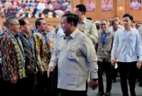 Foto: Prabowo Subianto dan rombongan tiba di Jakarta Convention Center (JCC), Senayan, Jakarta, Jumat (26/6/2026), pada acara Konvensi Sains, Teknologi, dan Industri Indonesia (Dok. wapresri.go.id)
