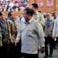 Foto: Prabowo Subianto dan rombongan tiba di Jakarta Convention Center (JCC), Senayan, Jakarta, Jumat (26/6/2026), pada acara Konvensi Sains, Teknologi, dan Industri Indonesia (Dok. wapresri.go.id)