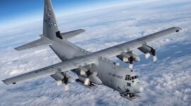 Visual: Lockheed C-130T tengah mengudara