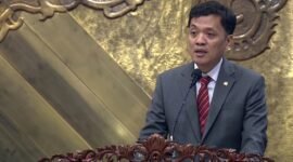 Foto: Politikus Gerindra, Habiburokhman saat Rapat Paripurna DPR RI ke-21 Masa Persidangan V Tahun Sidang 2025-2026 di DPR, Senayan, Jakarta, pada Selasa (9/6/2026). Sumber: YouTube/ TVR Parlemen