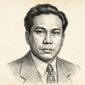Musso, dengan gaya Pencil Sketch Art