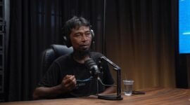 Foto: Hendri Donal dalam Podcast Kusieh Bendi ”Potensi Kopi Perkebunan Lokal dengan Aroma Tanah Rakyat”