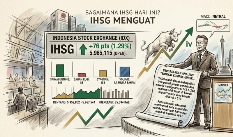 Ilustrasi: IHSG Terkini
