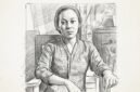 Mia Bustam, dengan gaya Pencil Sketch Art