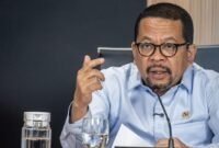 Foto: Kepala Staf Kepresidenan (KSP) Muhammad Qodari memberikan keterengan pers di Gedung Bina Graha, Kompleks Istana Kepresidenan, Jakarta, Rabu (15/4/2026) (Dok. Bayu Pratama, ANTARA)