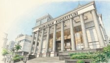 Sketch Art Colored, Gedung Mahkamah Konstitusi (MK)
