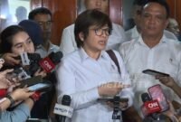 Foto: Agustina Arumsari, Waka BGN saat diwawancarai (Property. Metro TV)