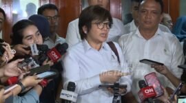 Foto: Agustina Arumsari, Waka BGN saat diwawancarai (Property. Metro TV)
