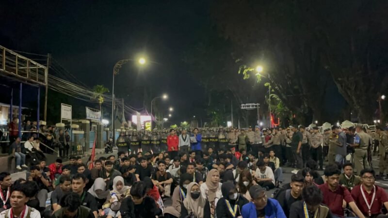 Dok. Demonstrasi Mahasiswa di Kota Padang, Senin (15/6/2026) (Dok. Istimewa)