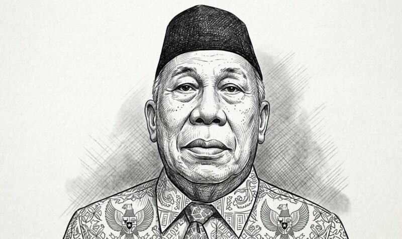 Sketch Art Klasik Hitam-Putih, Radjiman Wedyodiningrat