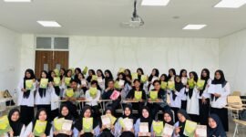 Foto: Selesai Perkuliahan Bersama Mahasiswa di UIN Sjech M. Djamil Djambek Bukittinggi (Dok. Penulis)