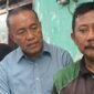 Foto: Sulis Agung Wibowo saat didatangi pihak Sudinhub Jaktim, Sabtu (20/6).