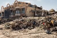 Foto: Dampak serangan Israel ke Lebanon pasca gencatan senjata antara Amerika Serikat -  Iran
