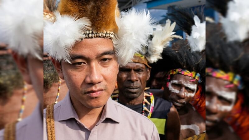 Foto: Gibran Rakabuming Raka saat kunjungan kerja di Papua Selatan pada Minggu (21/6/2026)