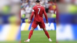 Foto: Cristiano Ronaldo dalam pertandingan melawan Uzbekistan, Rabu, 24 Juni 2026, Houston Stadium, Texas Amerika Serikat (Dok. Instagram @cristiano)