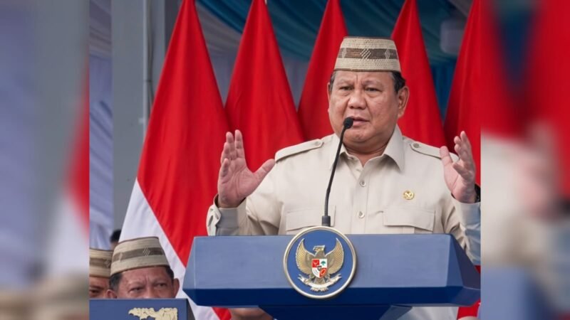 Foto: Prabowo Subianto, dalam pidato resminya pada acara Puncak Pekan Nasional (PENAS) Petani dan Nelayan  XVII di Kabupaten Gorontalo, Rabu 24 Juni, 2026
