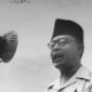 Foto: Mohammad Hatta tengah Berpidato (ANRI)