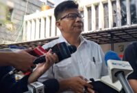 Foto: Handika Honggowongso saat ditanyai aak media (Dok. afu.id)