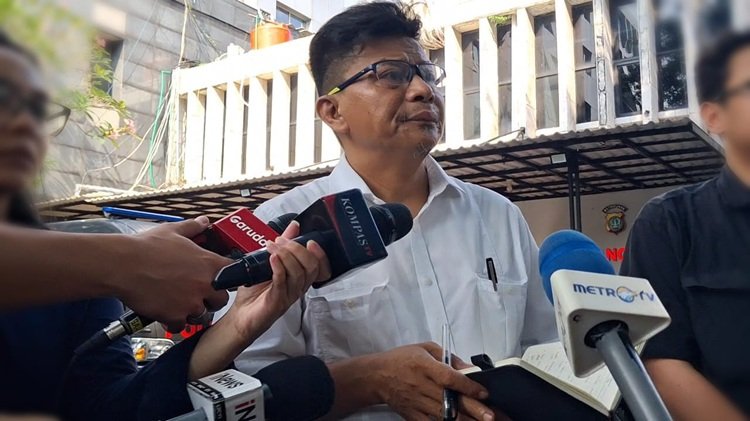 Foto: Handika Honggowongso saat ditanyai aak media (Dok. afu.id)