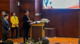 Foto: Yusril saat sidang Doktoral di UI Kamis (2/7) (Dok. kumham-imipas.go.id)