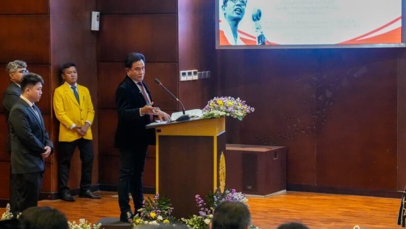 Foto: Yusril saat sidang Doktoral di UI Kamis (2/7) (Dok. kumham-imipas.go.id)