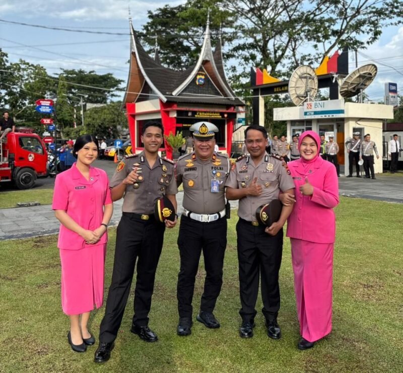 Foto: Usai prosesi kenaikan pangkat di Polres 50 Kota (Dok. Istimewa)