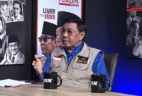 Tangkapan Layar Laksamana Pertama TNI (Purn) Moeryono Aladin, dalam kanal YouTube Forum Keadilan TV