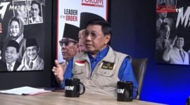 Tangkapan Layar Laksamana Pertama TNI (Purn) Moeryono Aladin, dalam kanal YouTube Forum Keadilan TV