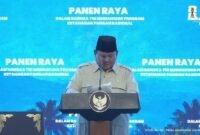 Foto: Presiden Prabowo Subianto Aat pidato (Dok. Biro Pers, Media, dan Informasi Sekretariat Presiden)