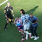 Foto: Paredes Emosi dan Serang Gavi Usai Kalah dari Spanyol dalam Laga Final,  (Dok. NurPhoto via Getty Images/NurPhoto)